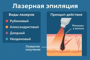 Лазерная эпиляция: современный метод удаления нежелательных волос и технологии центра «PROLASER»