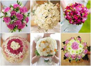 Цветочные композиции для невесты