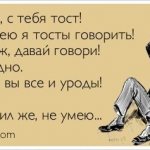 фото как правильно тостовать