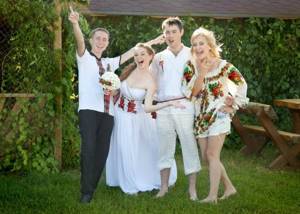 фотосессия для свадьбы украинском стиле