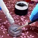 Как наносить гель паутинку на ногти