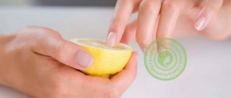 Как укрепить ногти лимоном
