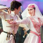 кавказские танцы на свадьбе