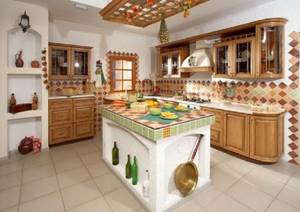 Кухня в украинском стиле фото