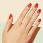 manicure for Valentine&#39;s Day