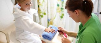 A manicure is called a children's manicure if it is performed on a child under 15 years of age.