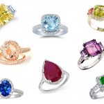 Много помолвочных колец