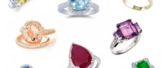 Lots of engagement rings