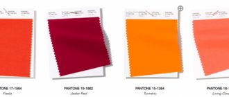 модные цвета свадьбы 2019