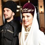 Сати Казанова и Стефано на свадебном торжестве