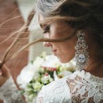 Bride&#39;s earrings