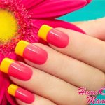 Солнечный френч в желтых тонах