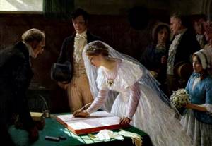 Свадьба до XVIII века