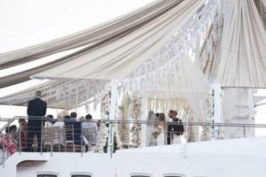 Свадьба Хайди Клум на яхте