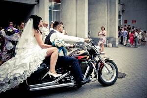 Свадьба на мотоциклах 5