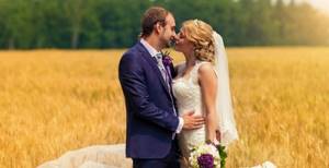 Свадьба в августе – без любви нет и лета