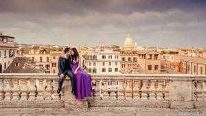 Свадебное путешествие в Рим - фотограф в Италии Артур Якуцевич