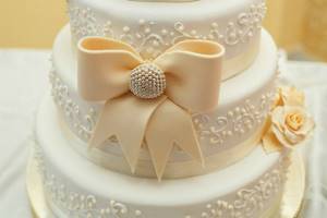 свадебные торты из мастики 2