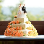 Трехъярусный свадебный торт 8