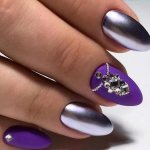 Зеркальная втирка маникюр